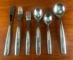 Ginkgo * Charlie Glossy Stainless Flatware Choice - Choose Mint (127). Fixed Price $7.99.