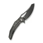 We Knife Epaulette Frame Lock 24024-4 Gray Titanium M390 Stainless. Fixed Price $328.91.