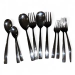 Ginkgo Flatware President Glossy Mirror Stainless Steel 11 Pieces. Fixed Price $18.88.