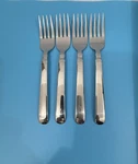 4 Ja Henckels International Earl Salad Forks 7" Stainless Glossy 18/10. Fixed Price $19.95.