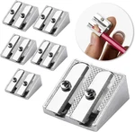 Mr. Pen- Handheld Metal Pencil Sharpener, 6 Pack, 2-HOLE Dual Size (standard & J. Fixed Price $9.99.