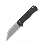 Qsp Knife Swordfish QS149C1 Button Lock Brown G10 Handle Stainless Steel Blade. Fixed Price $70.99.