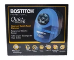 Bostitch Quietsharp 6 Classroom Electric Pencil Sharpener Blue. Fixed Price $24.95.