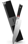 Amesser Chef Knife, 8 Inch Professional Kitchen Carbon Steel Sharp!. Fixed Price $45.00.