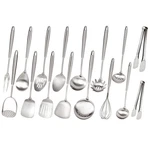 304 Stainless Steel Cooking Utensils Set, 16PCS Kitchen Utens.... Fixed Price $142.39.
