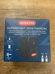Derwent Super Point Mini Manual Desktop Pencil Sharpener With Helical Blade New. Fixed Price $27.21.
