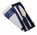 Fortessa Grand City Stainless Steel Cake Serving Set Box. Fixed Price $73.42.