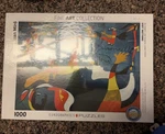 Eurographics Swallow Love 1000 Piece Museum Quality Jigsaw Puzzle Joan Miro Art. Fixed Price $20.00.