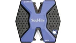 Accusharp Sharp-n-easy Knife Sharpener Ceramic Stone Black/blue 334CD. Fixed Price $16.29.
