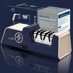 Electric Knife Sharpener Diamond Abrasives 3 Stage Precision Guides Vidome Angle. Fixed Price $124.99.