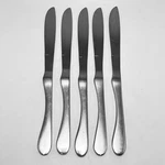 Knork Original Stainless Dinner Knife Flatware Glossy Thick Handle 9IN 5PC Set. Fixed Price $23.49.