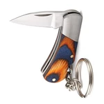 Folding Knife, Keychain Stainless Steel Colorful Wood Handle Pocke.... Fixed Price $34.77.