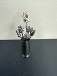 Pier 1 Silver Tone Seashells Cheese Hors D'oeuvre Appetizer Forks Picks Holder. Fixed Price $12.19.