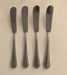 Lot Of 4 Butter Knives Update International 18/10 Regency Stainless 6 5/8". Fixed Price $18.88.