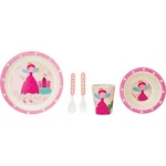 Lil'bit 5 Piece Kid's Dinnerware Set, Princess. Fixed Price $22.39.
