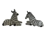 Set Of House Global Art Vintage Hand Painted Zebras Animal Figurine Japan. Fixed Price $50.00.