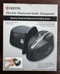 Kyocera DS-50 Diamond Roll Sharpener Electric Knife Battery Powered. Fixed Price $39.00.