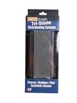 New Accusharp Tri-stone Sharpening System Coarse/medium/fine Synthetic. Fixed Price $25.19.