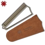 Spyderco Webfoot Sharpener With Abs Base, Suede Pouch 308CBN - Authorized Dealer. Fixed Price $73.50.