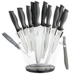 Gibson Soho Lounge 16 Piece Stainless Steel Kitchen Knife Set - Black. Fixed Price $32.93.