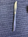 Butter Knife International Silver Stainless INS4 Dinner Knives 9 Inch Long. Fixed Price $6.64.