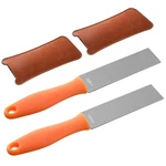 Feekoon 2 Pcs Dual Grit Diamond Sharpening Stone As The Picture Show, Orange. Fixed Price $20.41.