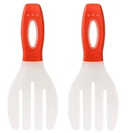 Dexas Long Handled Salad Hands, Red. Fixed Price $21.63.