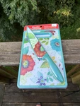 Studio California Jordana Floral Cutlery Set Chef Knife And Cutting Board - New. Fixed Price $10.00.