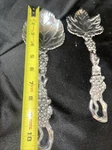 Arthur Court Grape Salad Servers Fork & Spoon 11". Fixed Price $24.00.