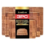 Best Sliceelite Extra Large Bamboo Cutting Board Set 3 Piece End Grain Wooden. Fixed Price $57.32.