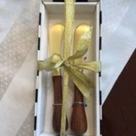 Thirstystone David Tutera's Hollywood Set Of 2 Gold Spreaders Nib. Fixed Price $15.00.