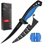 Rhinoreto Fillet Knife For Fish - Razor Sharp G4116 German Stainless Steel Bl.... Fixed Price $50.84.