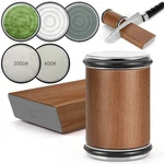 Rolling Knife Sharpener With 15 20 Degree Magnetic Angle For Kitchen. Fixed Price $29.23.
