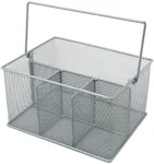 Sorbus Utensil Caddy - Silverware, Napkin Holder, And Condiment Organizer. Fixed Price $44.99.