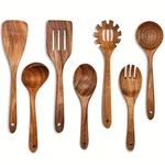 Wooden Kitchen Utensil Set - Natural Cooking Tools. Fixed Price $25.49.