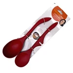 Rachael Ray Tools & Gadgets 2-PIECE Lazy Set, Red Spoon And Ladle. Fixed Price $24.99.
