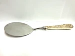 Sterling Silver Repousse 1828 Pattern Kirk&son Hot Cake Server Sz 9.25 Lg. Fixed Price $225.00.