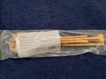 Pampered Chef Interlocking Bamboo Serving Tongs #2297 New Sealed Bag. Fixed Price $19.99.