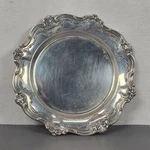 Vtg Gorham Sterling Silver 738 Ornate Chantilly Duchess Dinner Plate Dish 101G. Fixed Price $499.95.