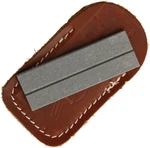 Eze-lap Diamond Coarse 250 Grit Pocket Knife Sharpener W/ Leather Pouch 26C. Fixed Price $19.95.