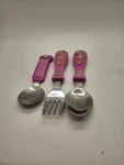Zak Designs Flatware Spoon And Fork Plastic Paw Patrol Kid's Set Silverware Baby. Fixed Price $7.60.