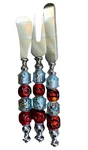 Wild Eye Designs Bagel & Lox Utensil Set Glass Beads Charcuterie Board 3PC. Fixed Price $15.00.