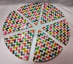 French Bull "ziggy" Rare Set Of 6 Melamine Pizza Pie Plates*excellent Condition!. Fixed Price $45.00.