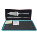 Kate Spade New York Darling Point Mr. & Mrs. Cake Knife Server Dessert Set Nib. Fixed Price $69.00.