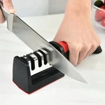 4-STAGE Kitchen Knife Sharpener: Tungsten, Diamond, & Ceramic Sharpening Tool. Fixed Price $10.99.
