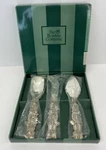 Vintage Classical Suite 3 Piece Cheese Server Bombay Company Silver Plate Box. Fixed Price $18.99.