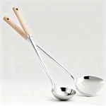Hifind Wok Spatula & Ladle Set Stainless Steel Tools Utensils Kitchen. Fixed Price $17.99.