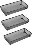 3 Pcs Kitchen Mesh Drawer Organizer Silverware Utensil Holder For Home Office. Fixed Price $32.24.