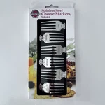 Norpro Stainless Steel Cheese Markers Set Of 6. Fixed Price $14.99.