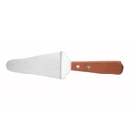 Winco TN166 5-1/2 Pie Server W/ Brown Handle. Fixed Price $10.49.